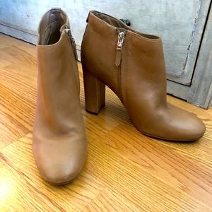 Sam Edelman tan booties! Great shape